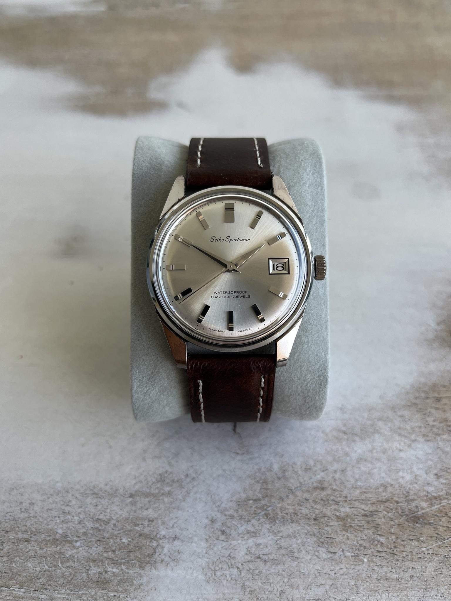 SEIKO SPORTSMAN 6602-9981 DIASHOCK 17石SEIKO セイコー Sportsman 