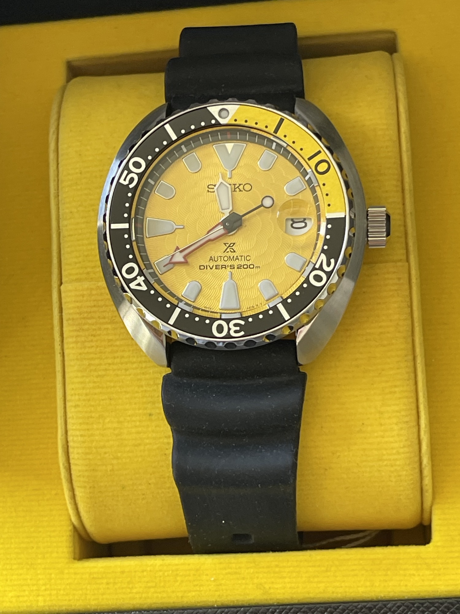 Seiko sale zimbe yellow