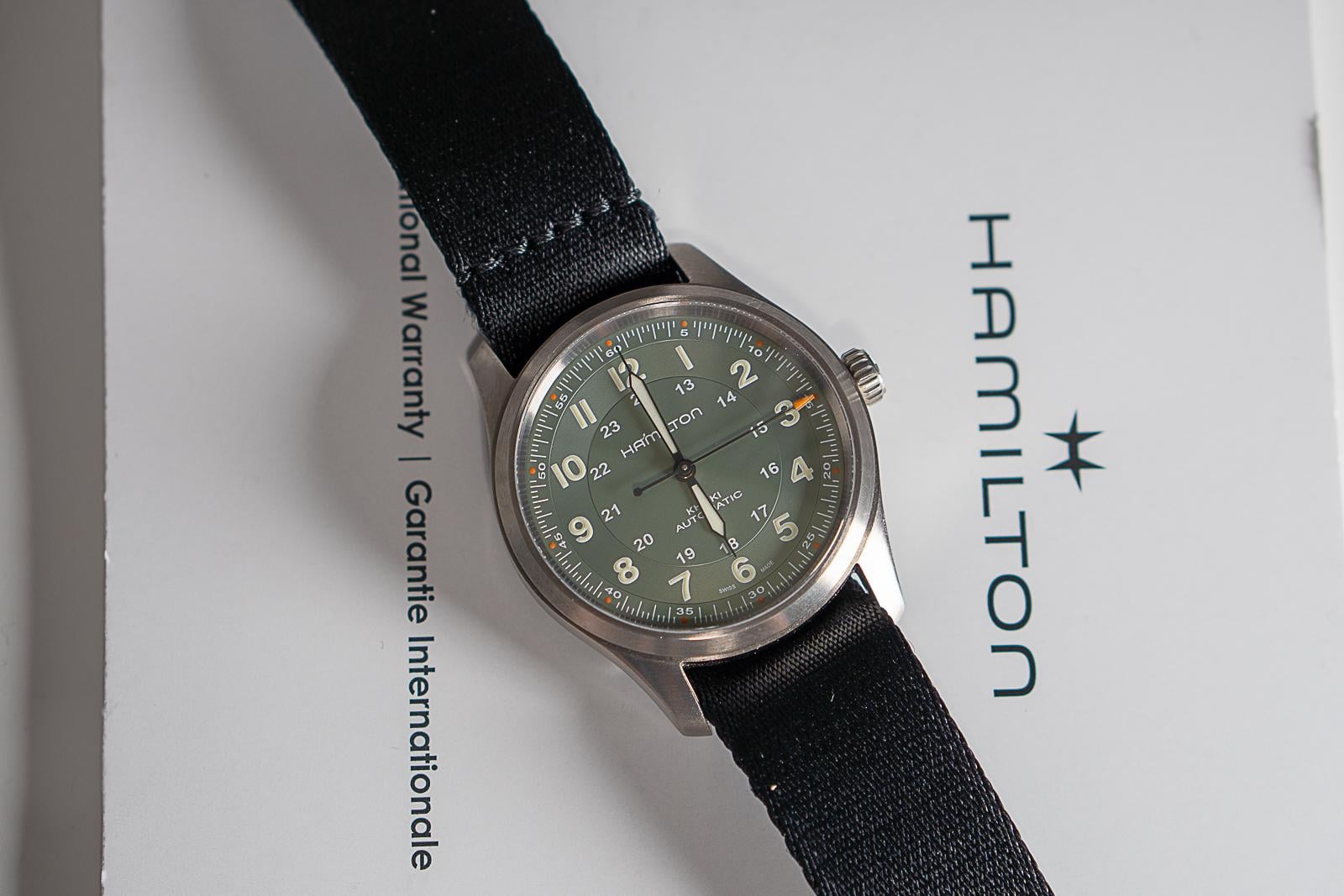 hamilton titanium green