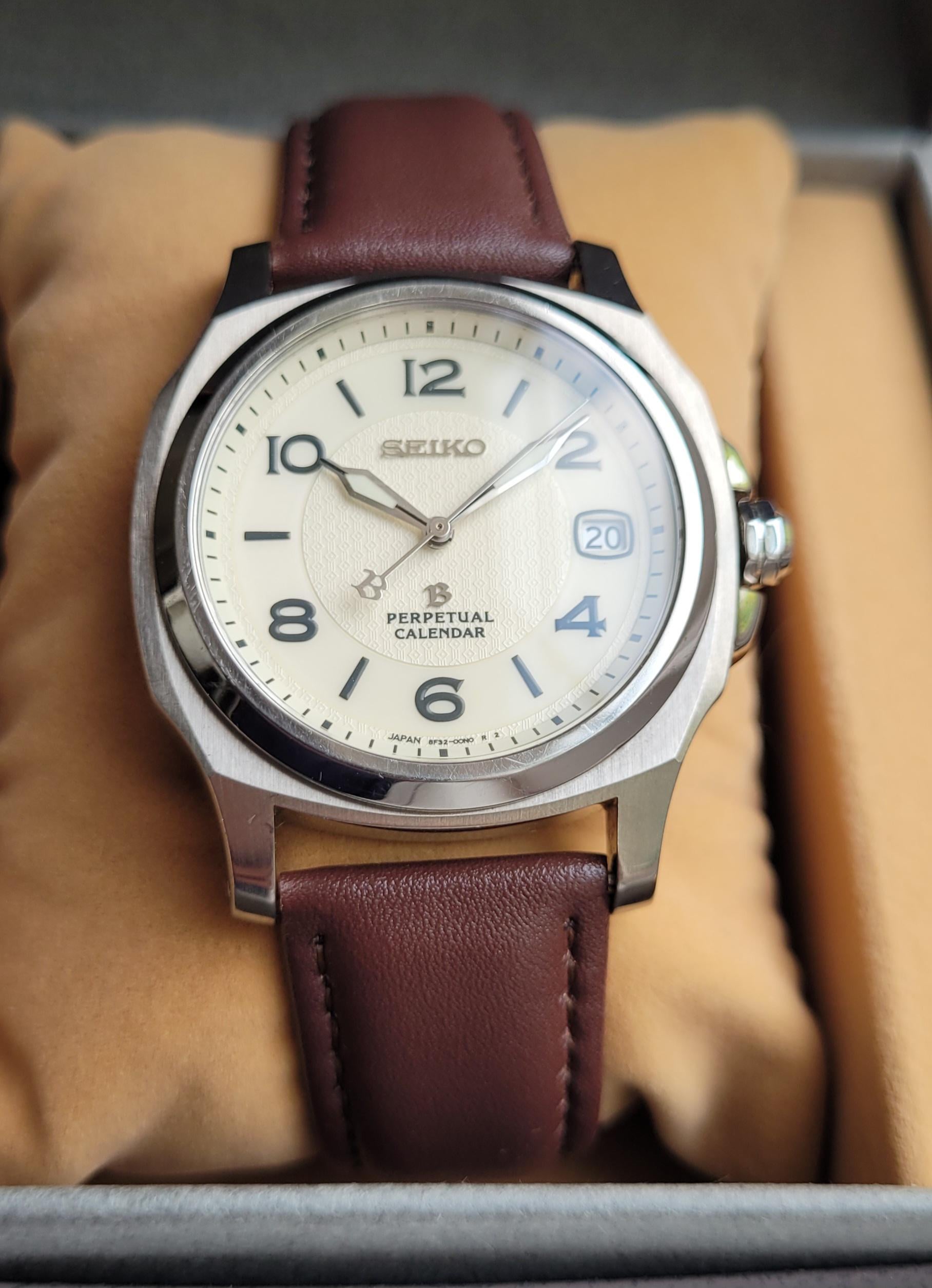 WTS] Rare Seiko Brightz SAGM007 QZ Prepetual Calender in excellent