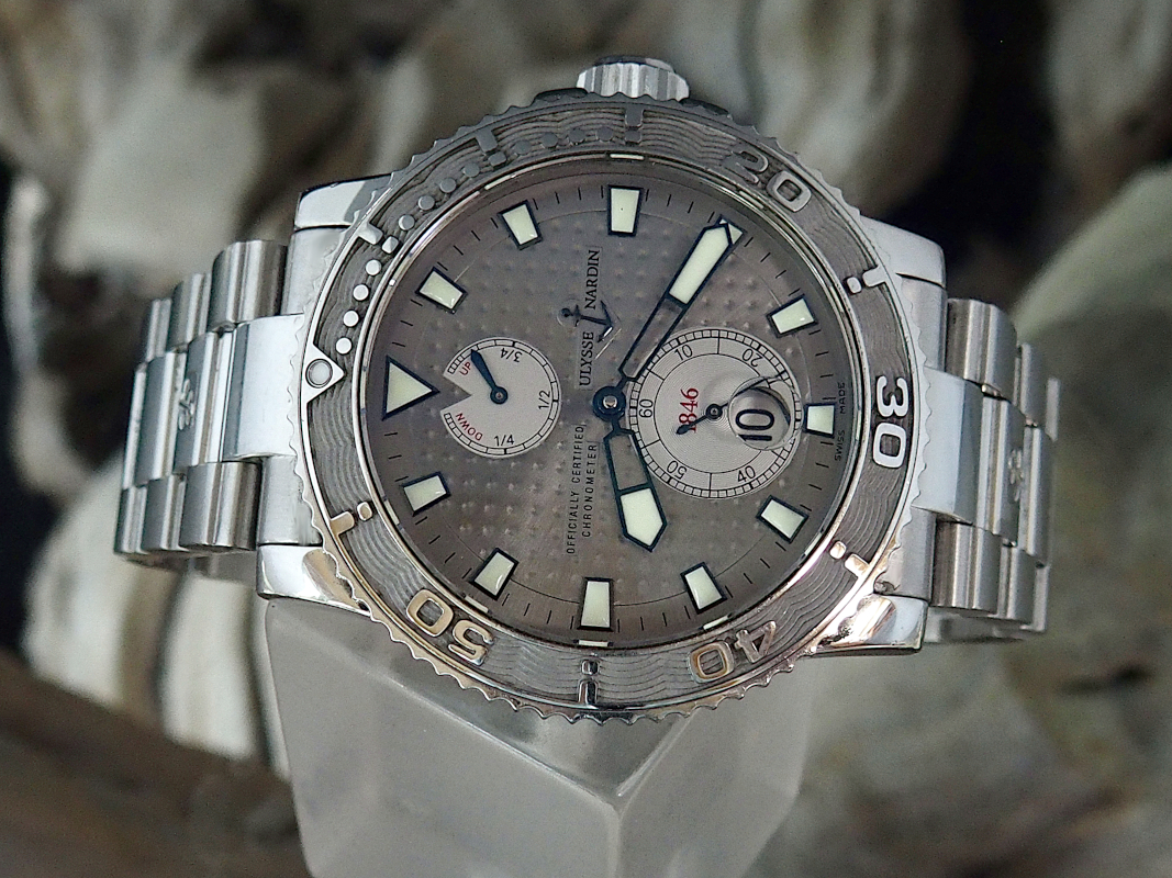 FS Ulysse Nardin Maxi Marine Diver 263 90 3 91 Near Mint B P