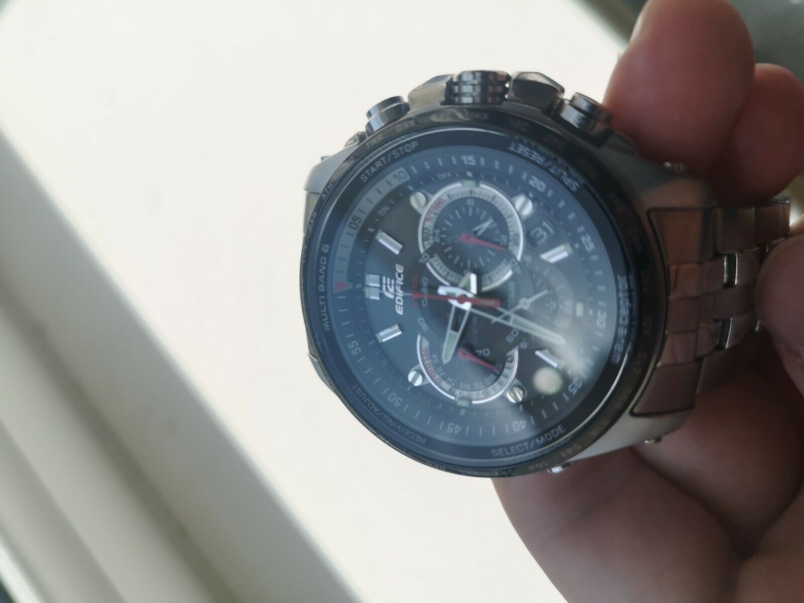 Casio Edifice EQW-M710 M(5089) Tough Solar Multi band 6 Watch For