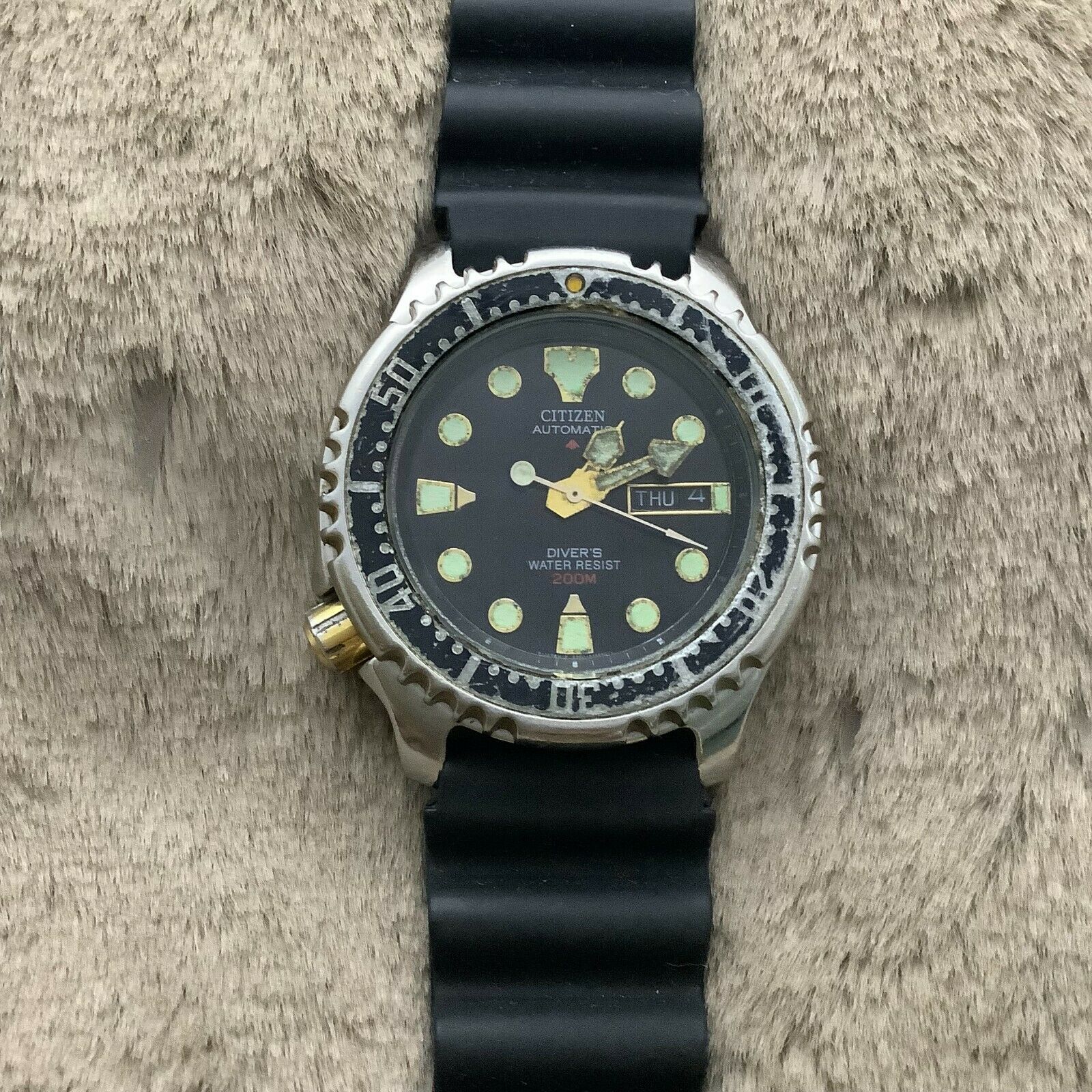 Citizen Promaster 8203-824407 Japan Automatic Movement 21 Jewels