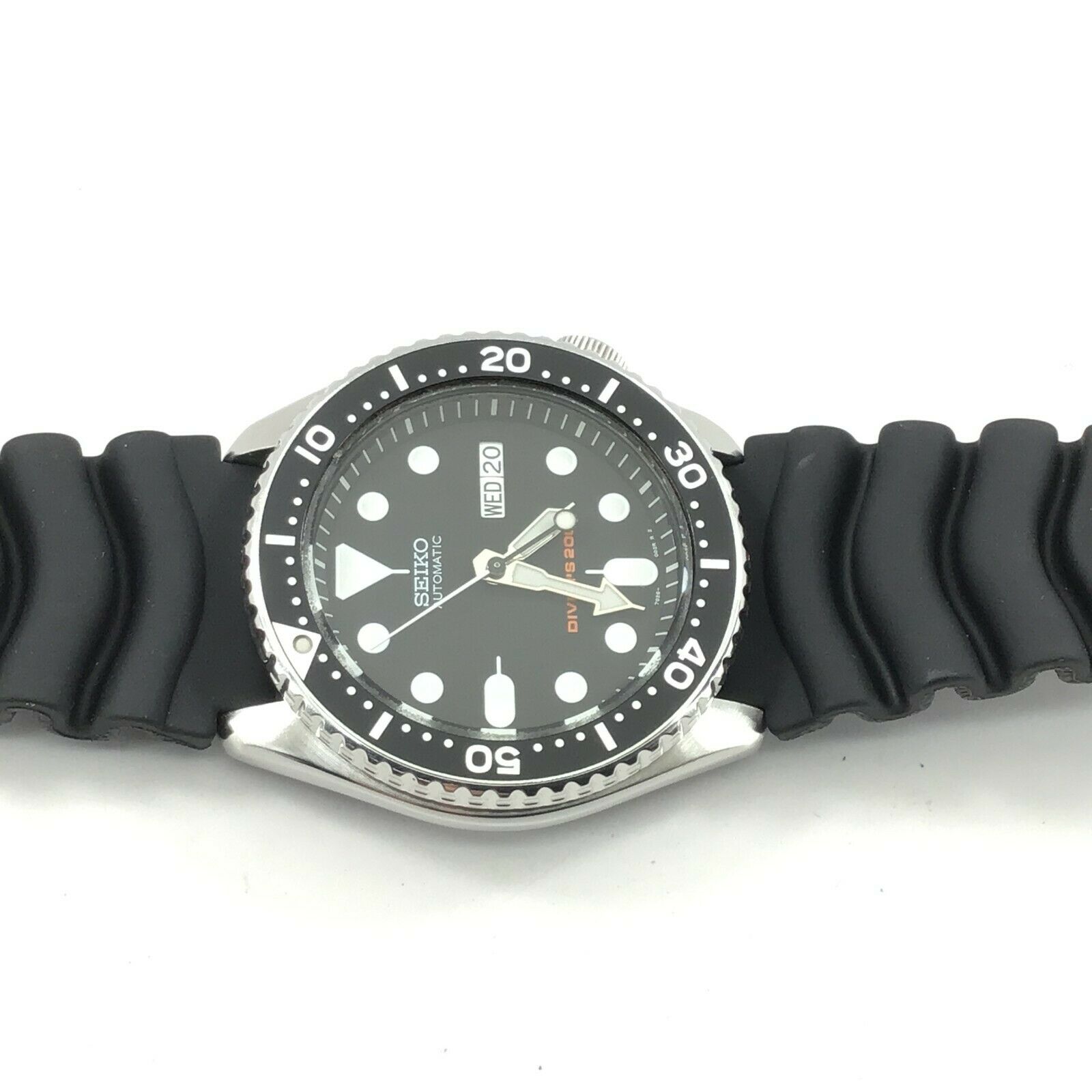 seiko divers automatic 200m rubber strap