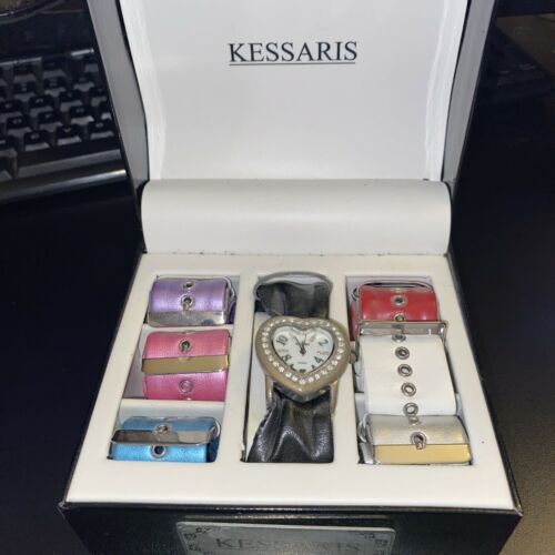 Kessaris Set of 5 Glitter Dial Watches - YouTube