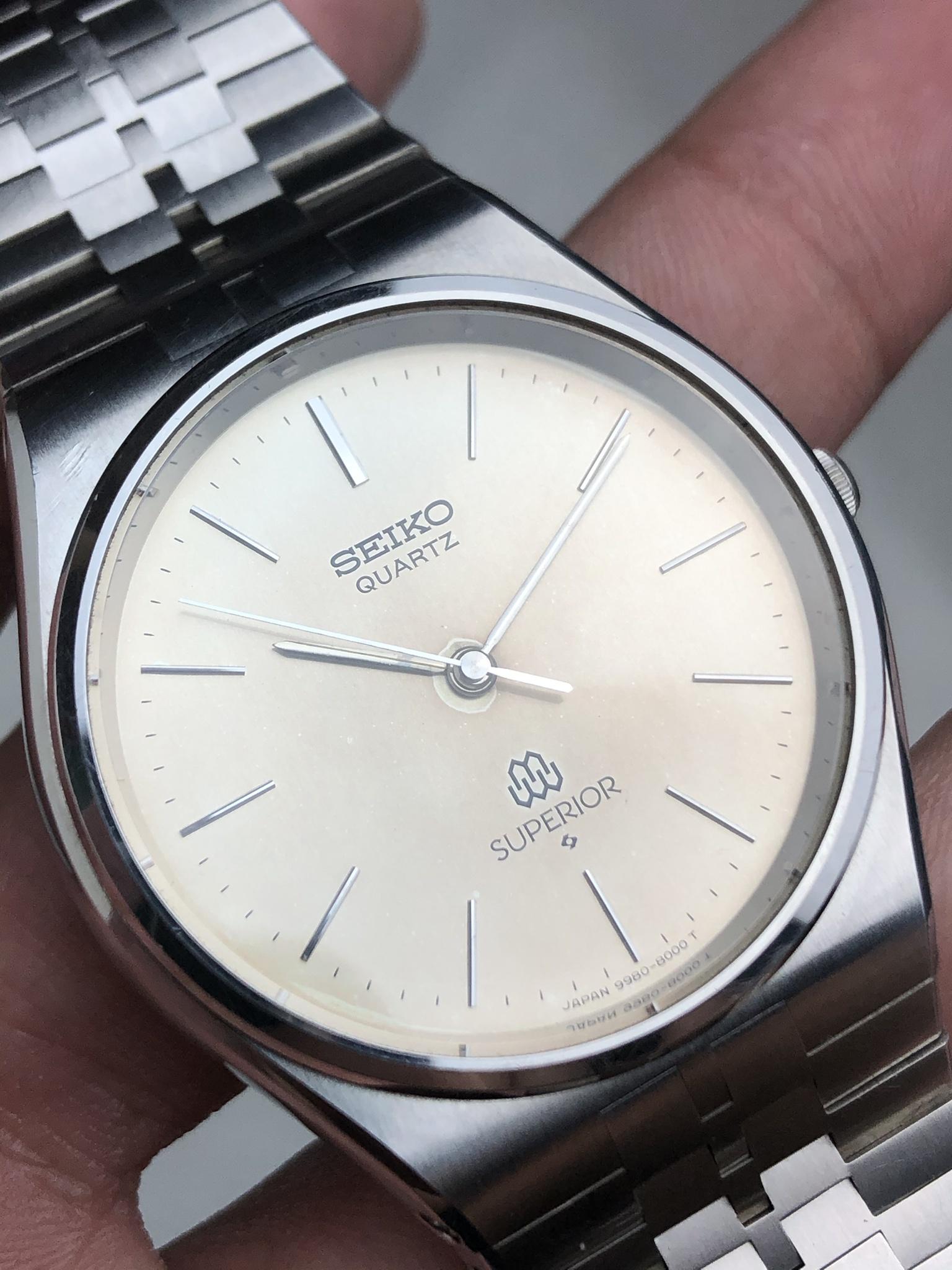 WTS] Seiko Superior 9980-8000 HAQ Patina dial | WatchCharts
