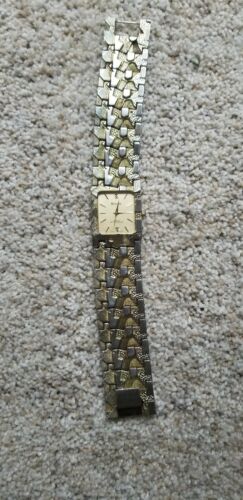 Bulova 18k hotsell gold watch 185776