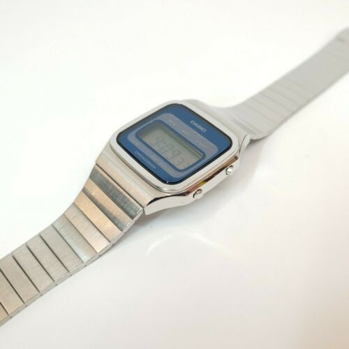 CASIO CASIOTRON 88CS-63 CHRONOGRAPH BACKLIGHT STAINLESS