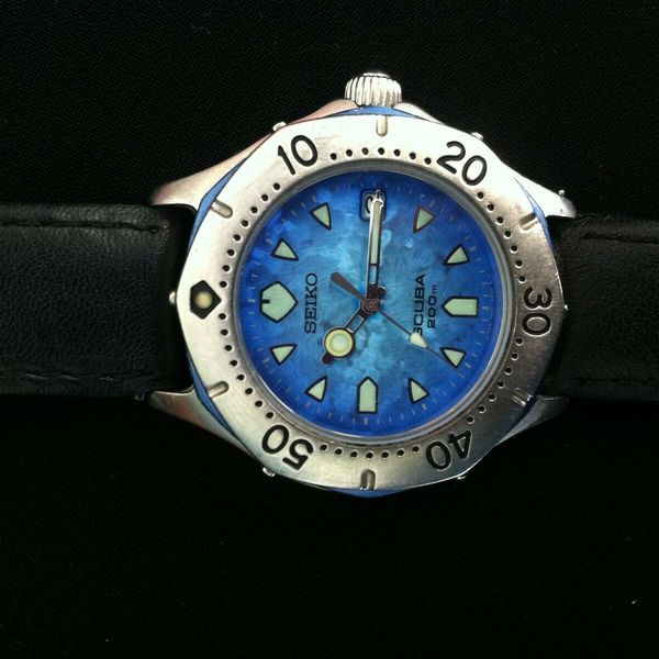 激レア/稼働】青モルフォ SEIKO SCUBA 7N35-6070 セイコー 激レア/稼働