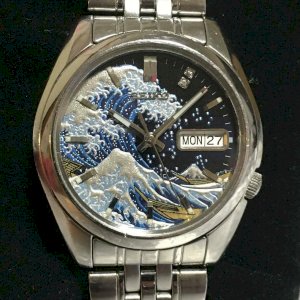 Seiko 5 MOD 2P Diamond Hokusai 