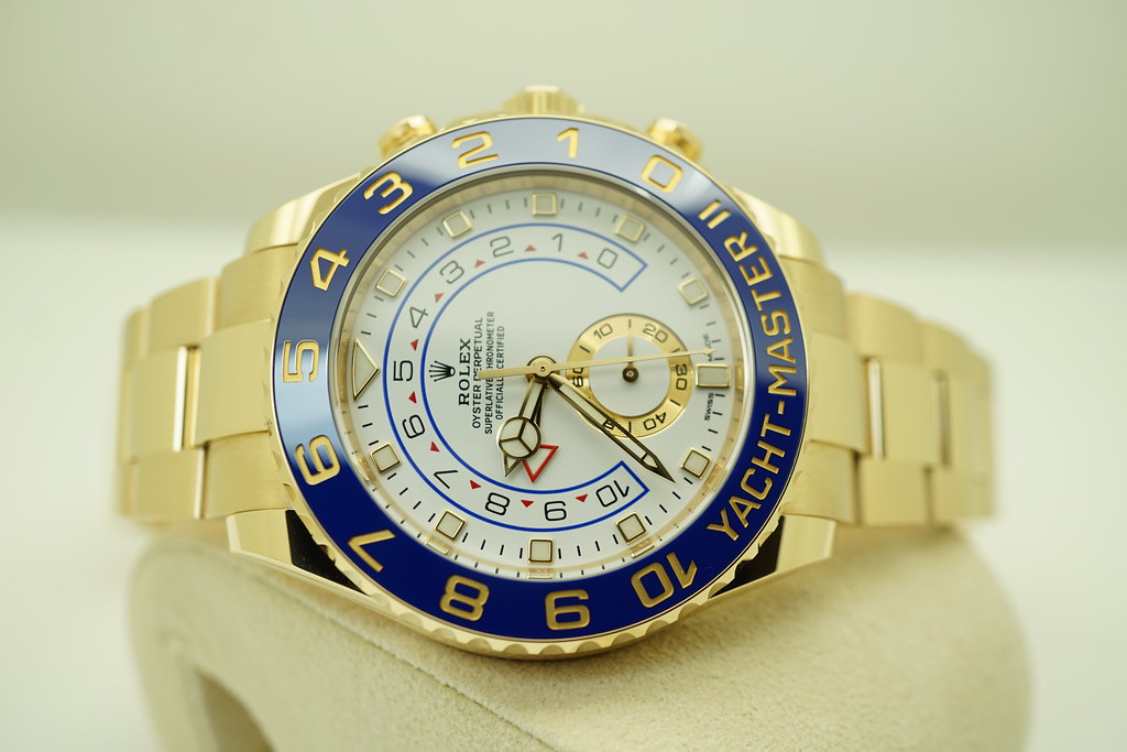 FSOT MINT Rolex 116688 YACHTMASTER II YELLOW GOLD NEWER DIAL 2021