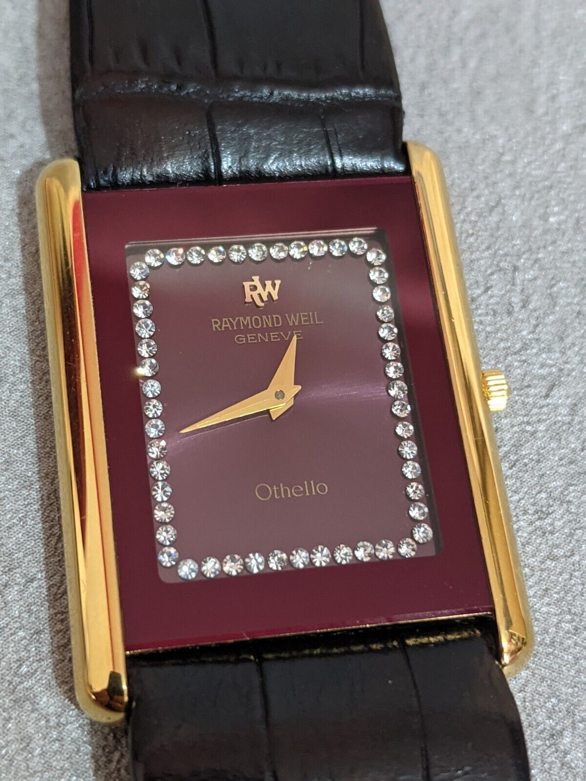 Raymond Weil Othello 3770 mens diamond watch WatchCharts Marketplace