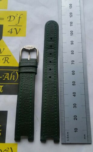 Tissot Rockwatch rock watch strap band green leather WatchCharts