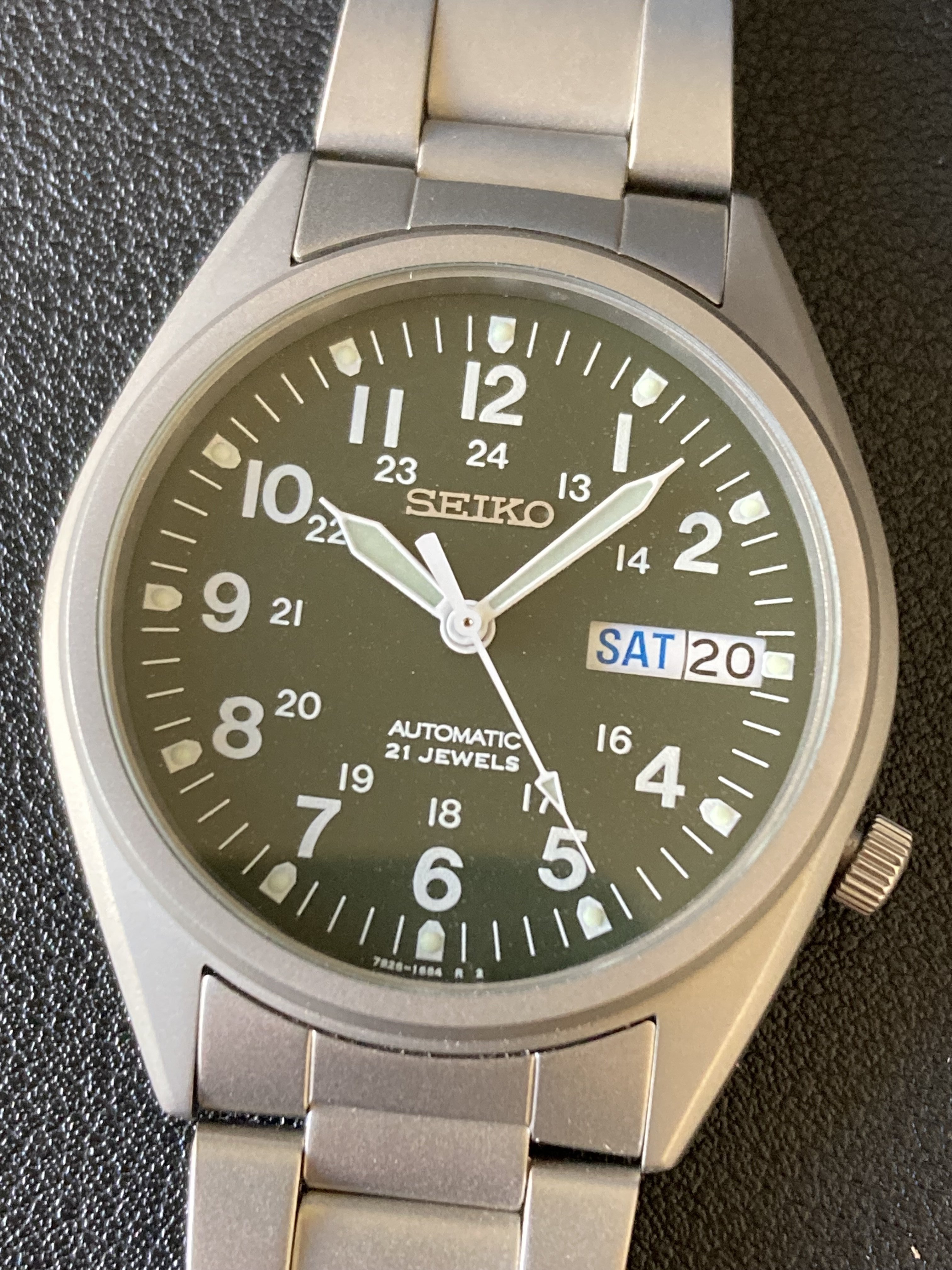 SEIKO 7S26-3060 SNX425 ミリタリーウォッチ パイロット Seiko 5 SNX425 Military Field Watch - 7S26-3060 [$195 USD