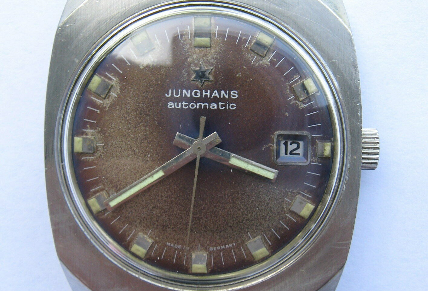 JUNGHANS 653 automatic premium mechanical Germany watch from 1974