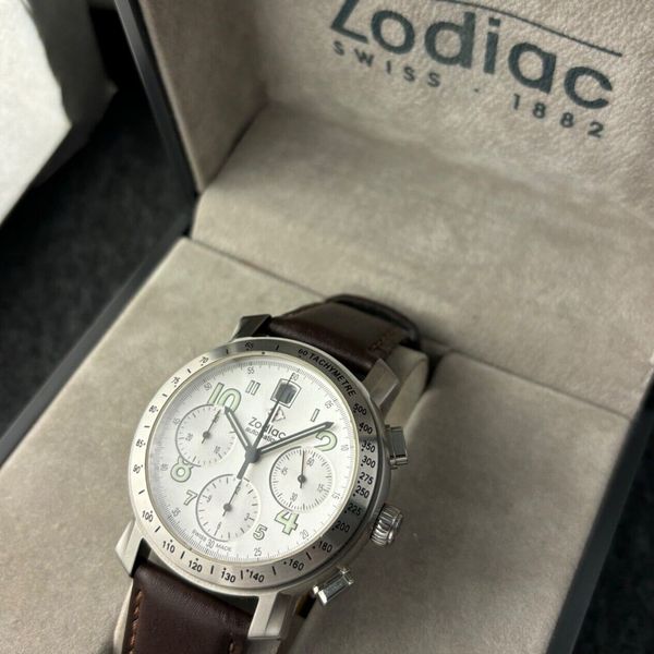 Zodiac Automatic Chronograph ZO2005 Dubois-Depraz chronograph module ...