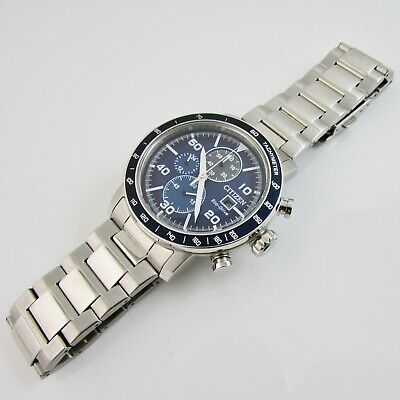Mens Citizen Eco-Drive B612-S111200 Stainless Steel Watch