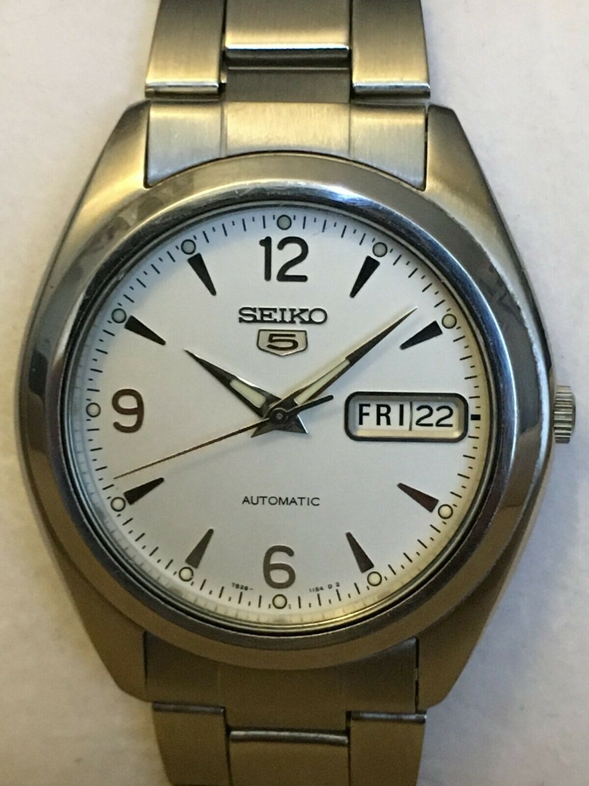 Seiko 5 Automatic Men's Watch - SNX121 - 37mm 7s26 - Working
