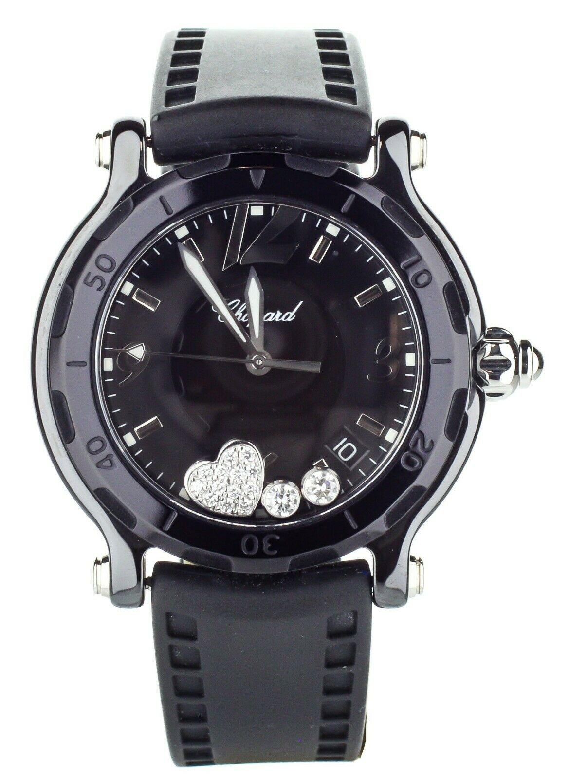 Chopard Happy Sport Ceramic Limited Edition Valentines Heart 38mm