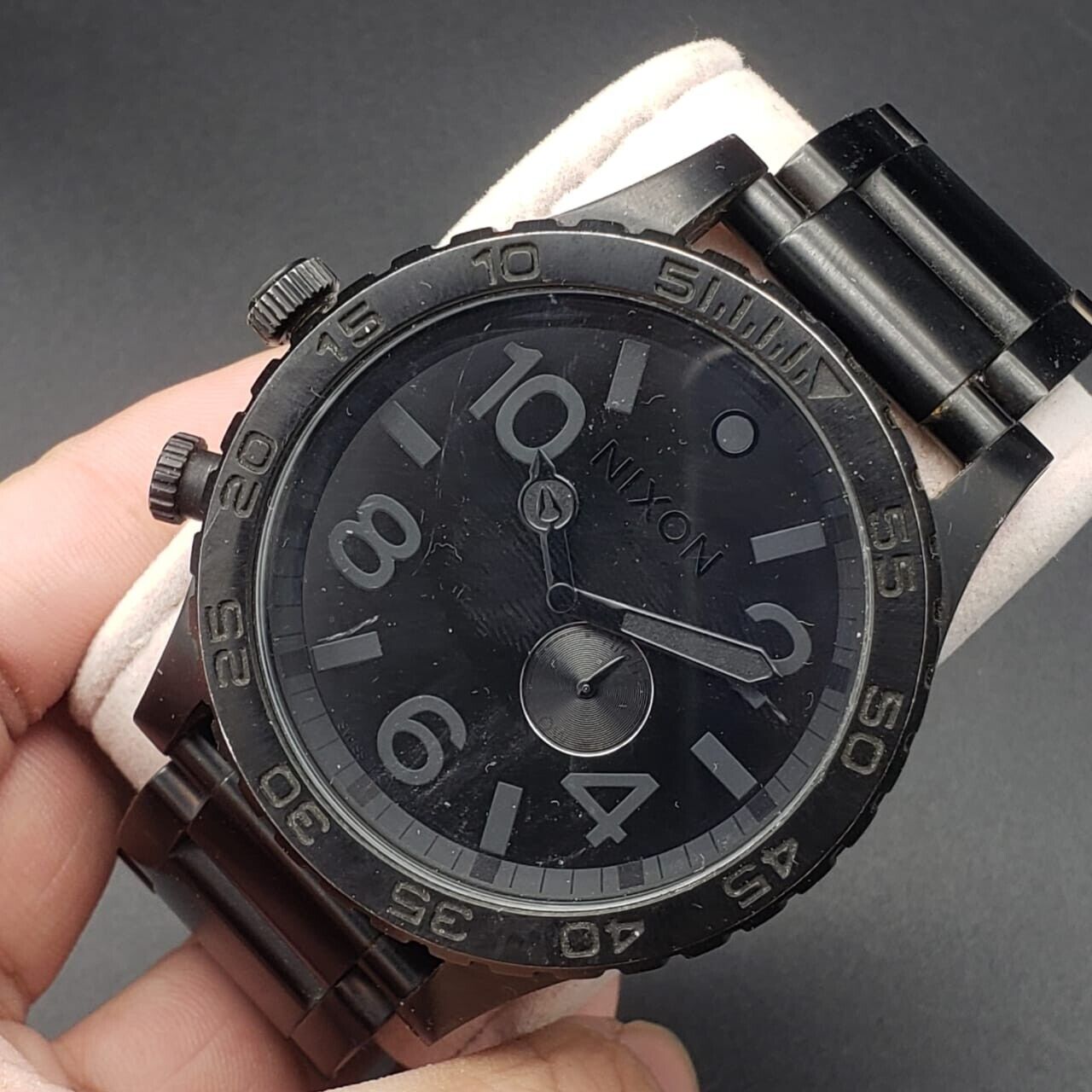 Rare Nixon Simplify The 51-30 Chrono 300M Stainless Steel Swiss 