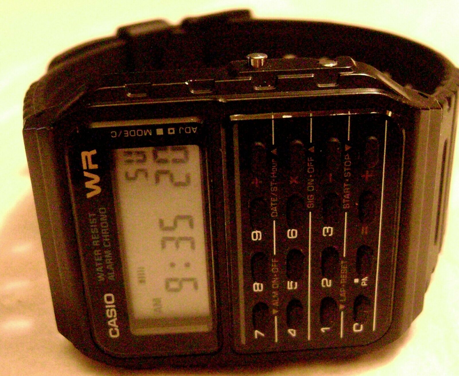 Ca 53w 1z Black Casio Watch Retro Calculator Top Ca53 Classic Runs Great Watchcharts