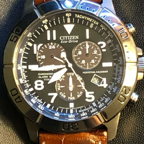 Citizen EcoDrive BL525002L Wristwatch for Men 42.9mm Perpetual