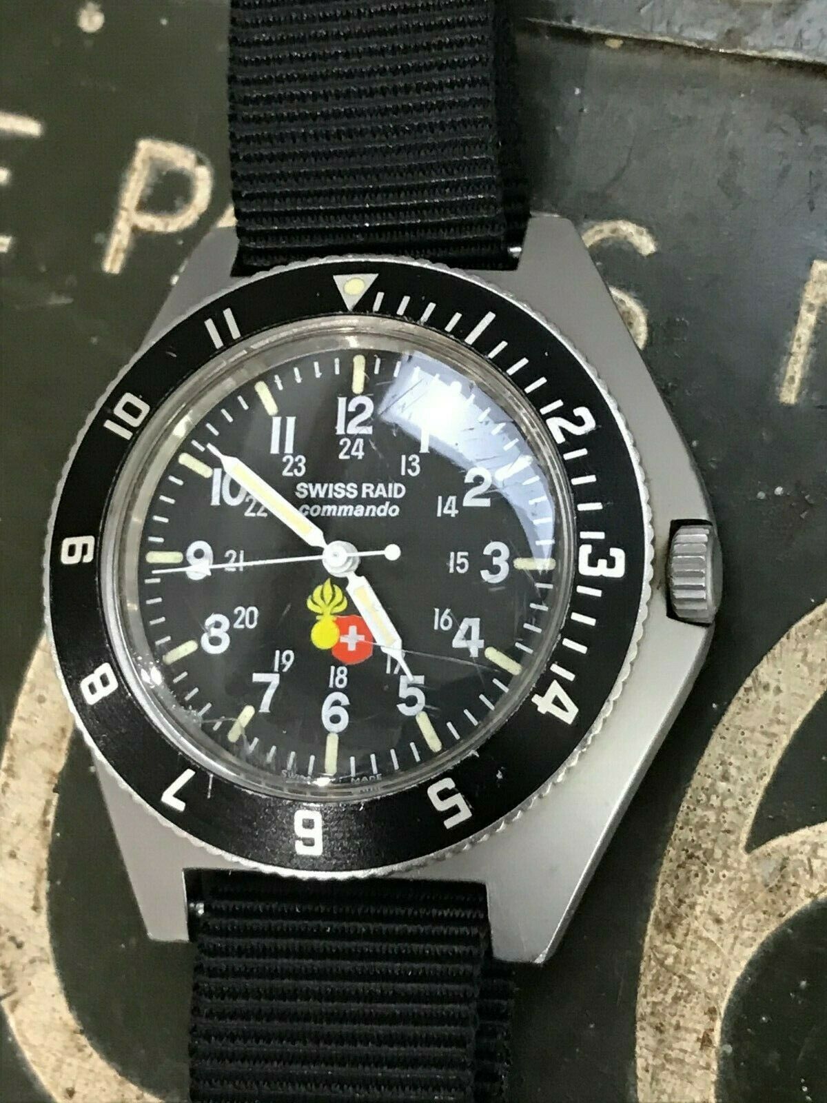 Very rare - Marathon Gallet 'Swiss Raid Commando' Navigator