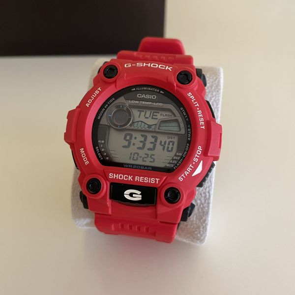 40 Usd Casio G Shock G7900a 4 Rescue Red Watchcharts