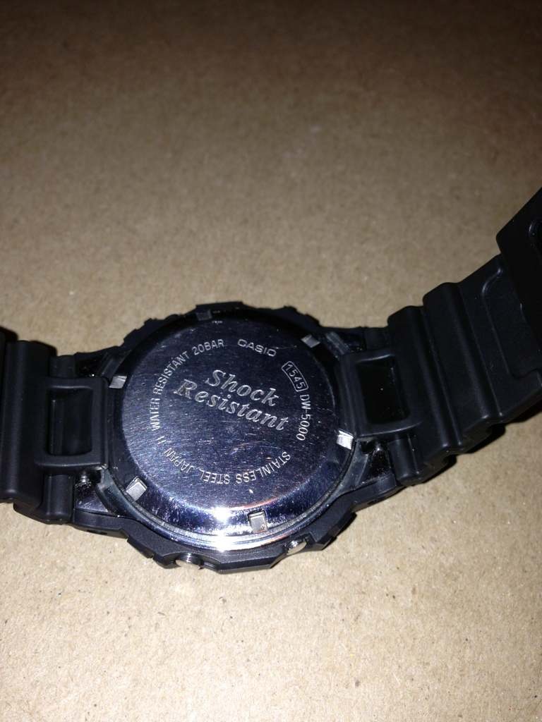 Casio G-Shock DW-5000-1JF (2001 Screwback) | WatchCharts