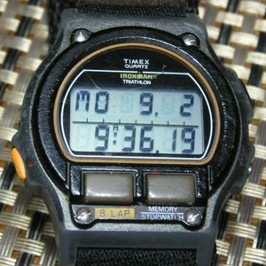 Mens Timex Ironman Triathlon watch vintage 1987 original pre indiglo |  WatchCharts