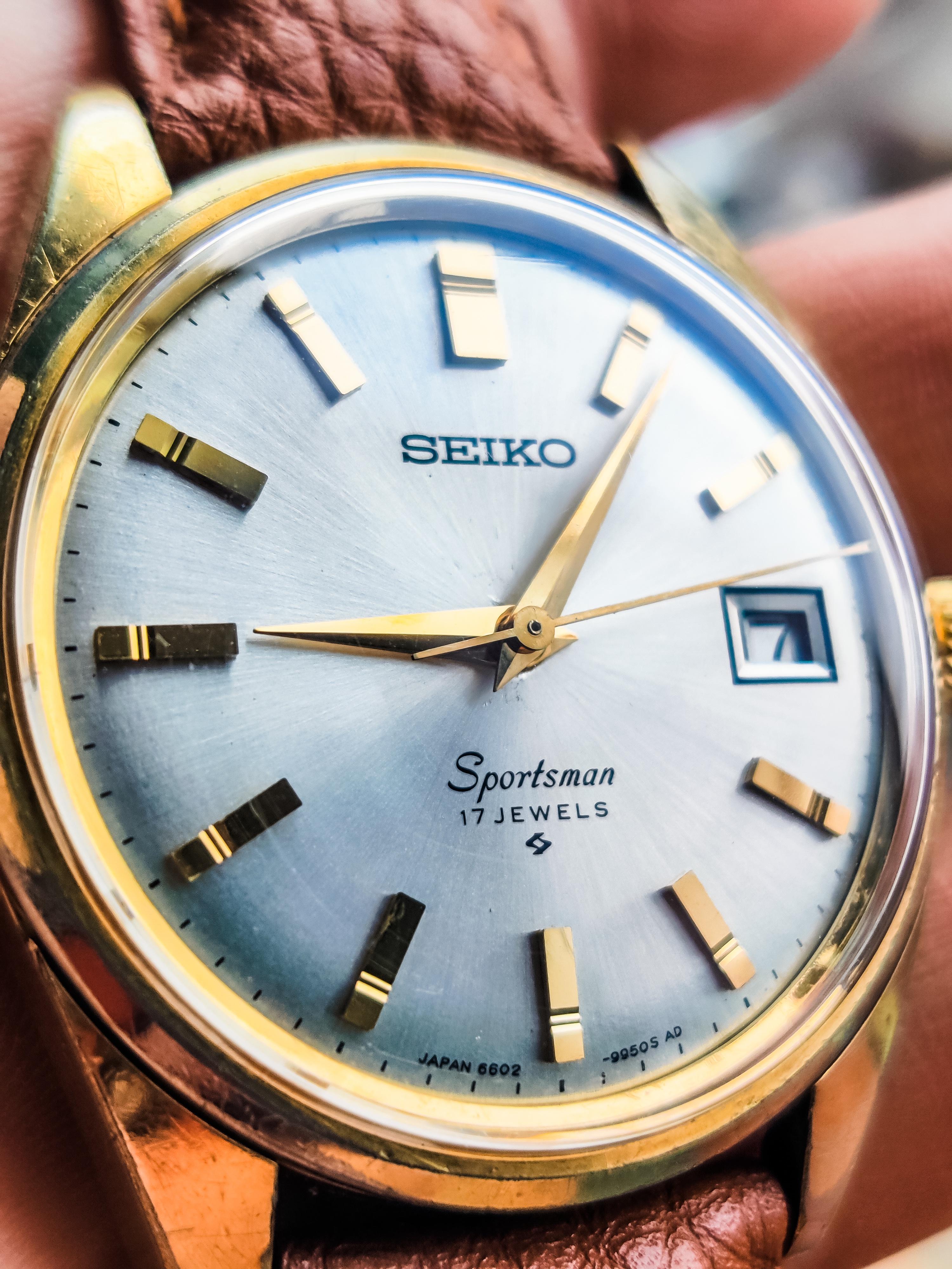 WTS] 1967 Seiko Sportsman Manual (6602-9981) - Serviced | WatchCharts