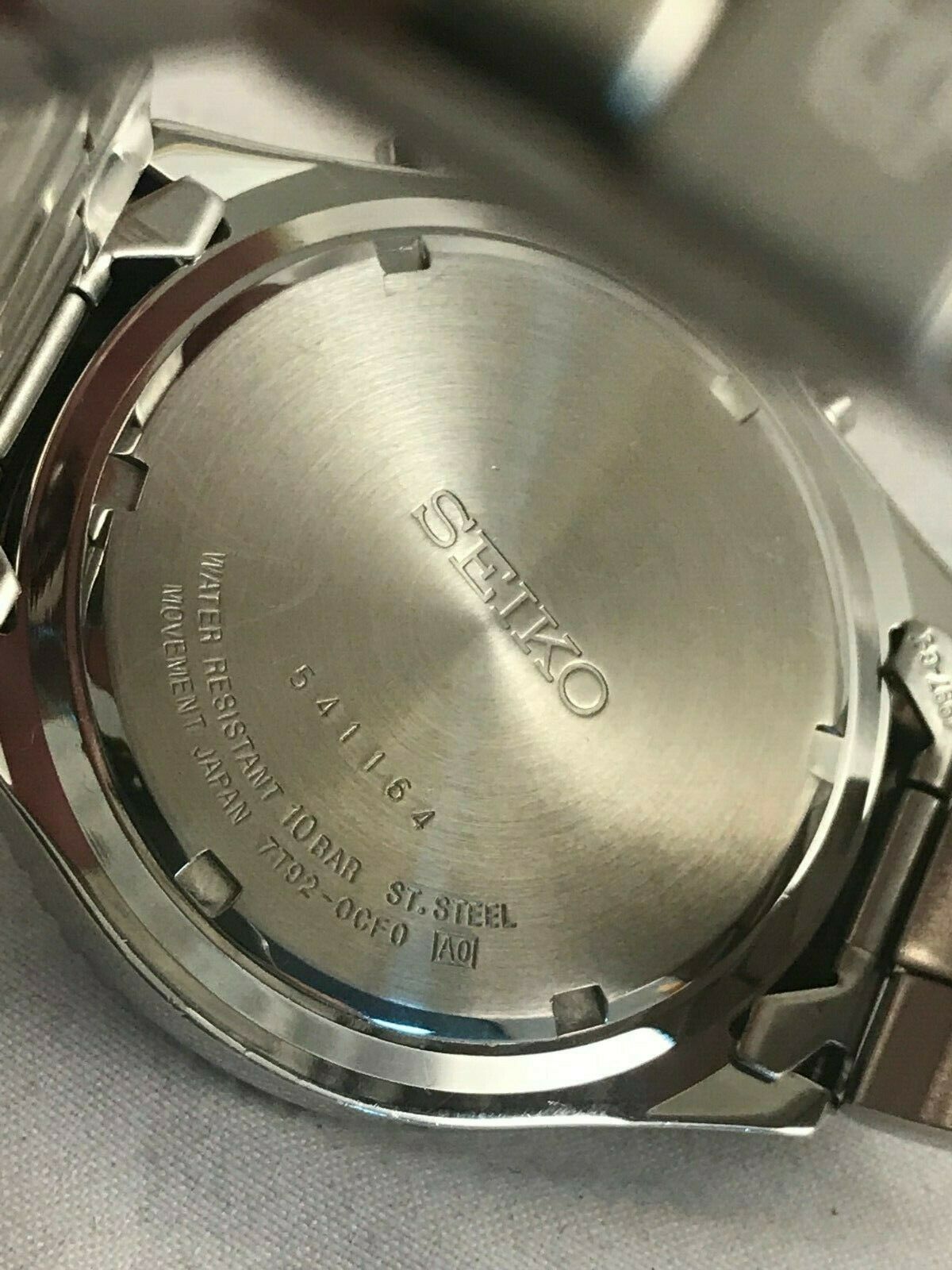 Seiko Chronograph Pilot 7T92-OCFO Quartz Men's Watch | WatchCharts