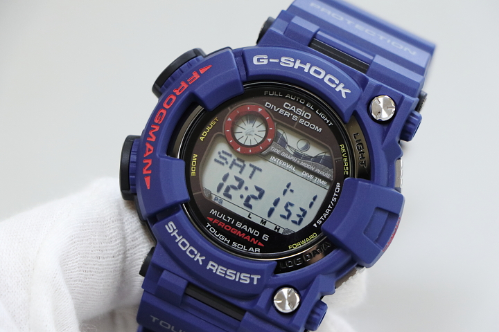 Free shipping / Returns accepted》 CASIO Casio G-SHOCK G Shock Master of G  FROGMAN Frogman Men in Navy GWF-1000NV-2JF Solar Men [smtb-TD] [saitama]  [05P06jul10] [MB-KP] | WatchCharts Marketplace