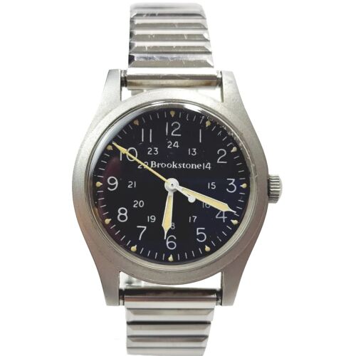 Vintage Hamilton Brookstone Watch Mens Khaki 17j Mechanical Watch