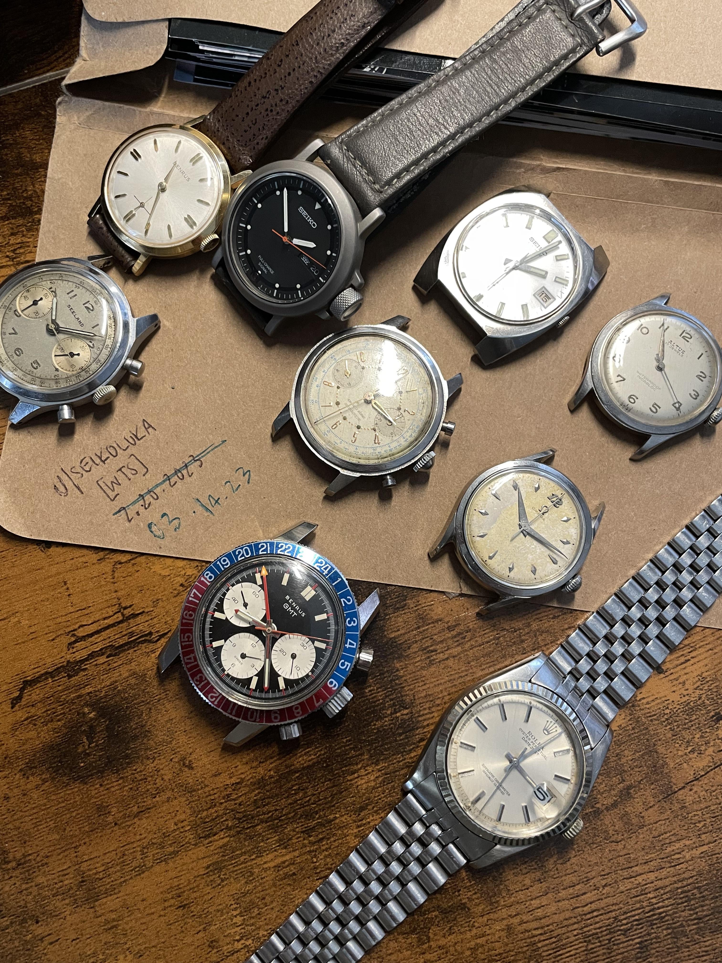 WTS Project Pieces Seiko 8T23 SEELAND Chrono Chronograph