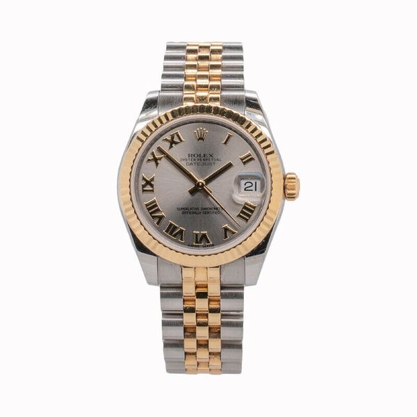Rolex Datejust 31 - 178273 - Steel & Yellow Gold, Rhodium Dial, B&P ...