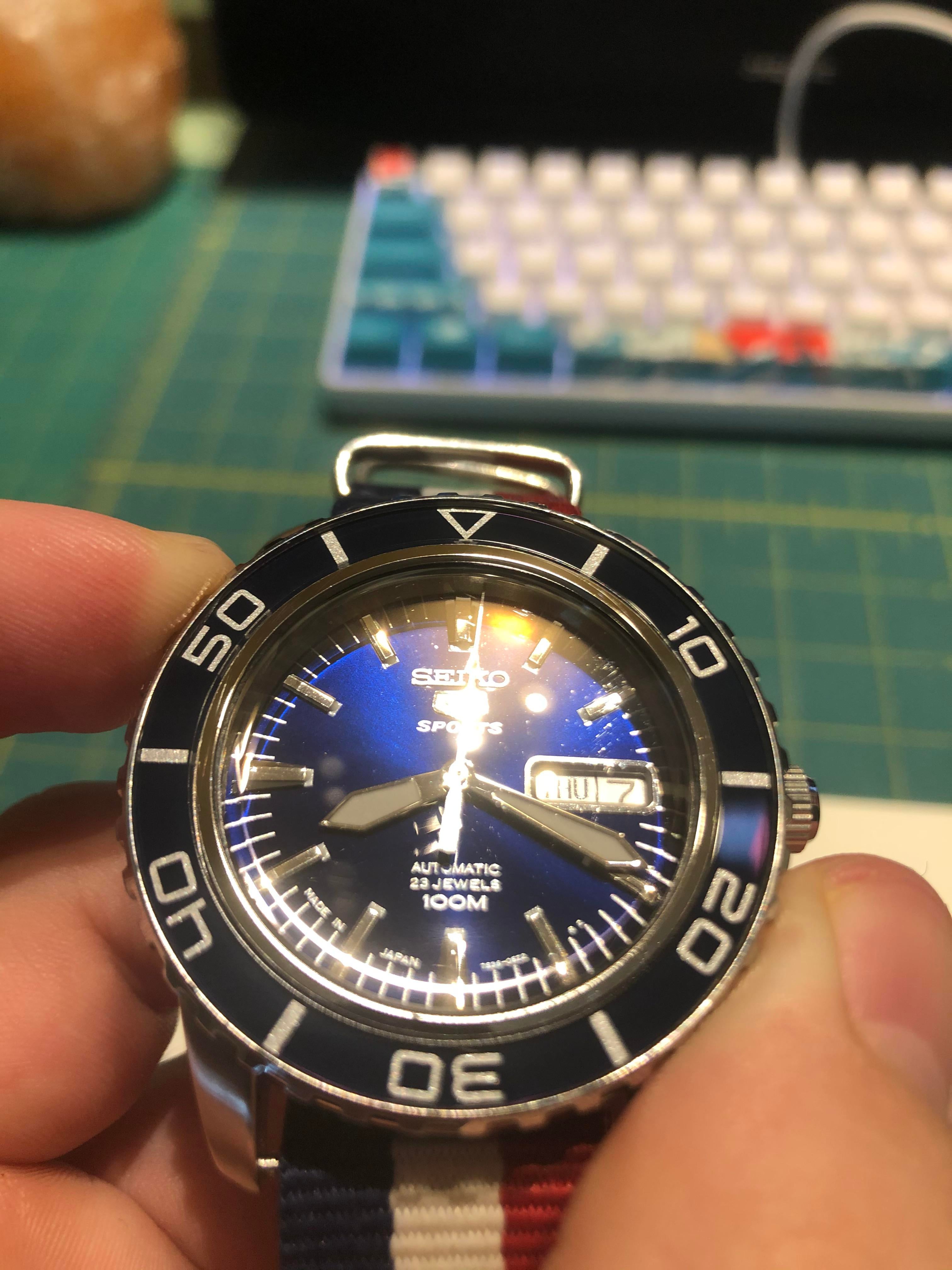 Seiko 5 sports sales snzh53j1