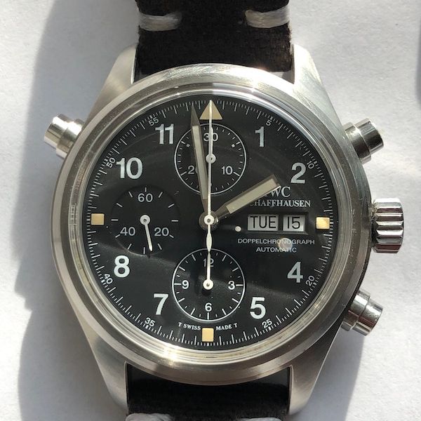 FS: IWC Pilot Doppelchronograph 3711 | WatchCharts Marketplace