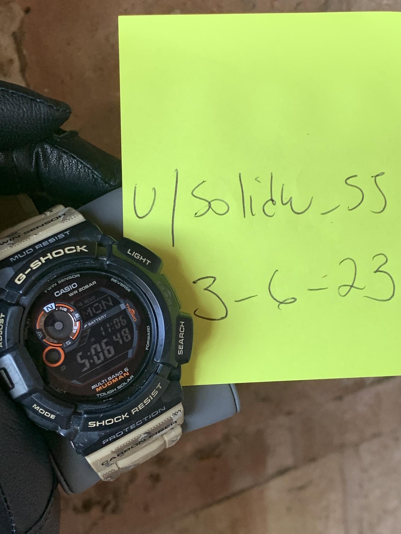 WTS] Casio G Shock Mudman Military Desert Camo GW-9300DC
