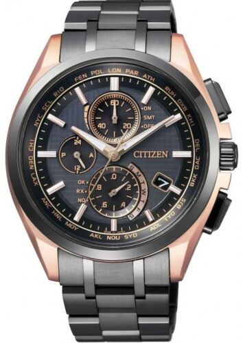 Citizen Eco-Drive Attesa Light In Black Titanium Radio Control