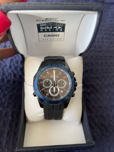 casio edifice Infiniti red bull Racing watch limited edition Mint