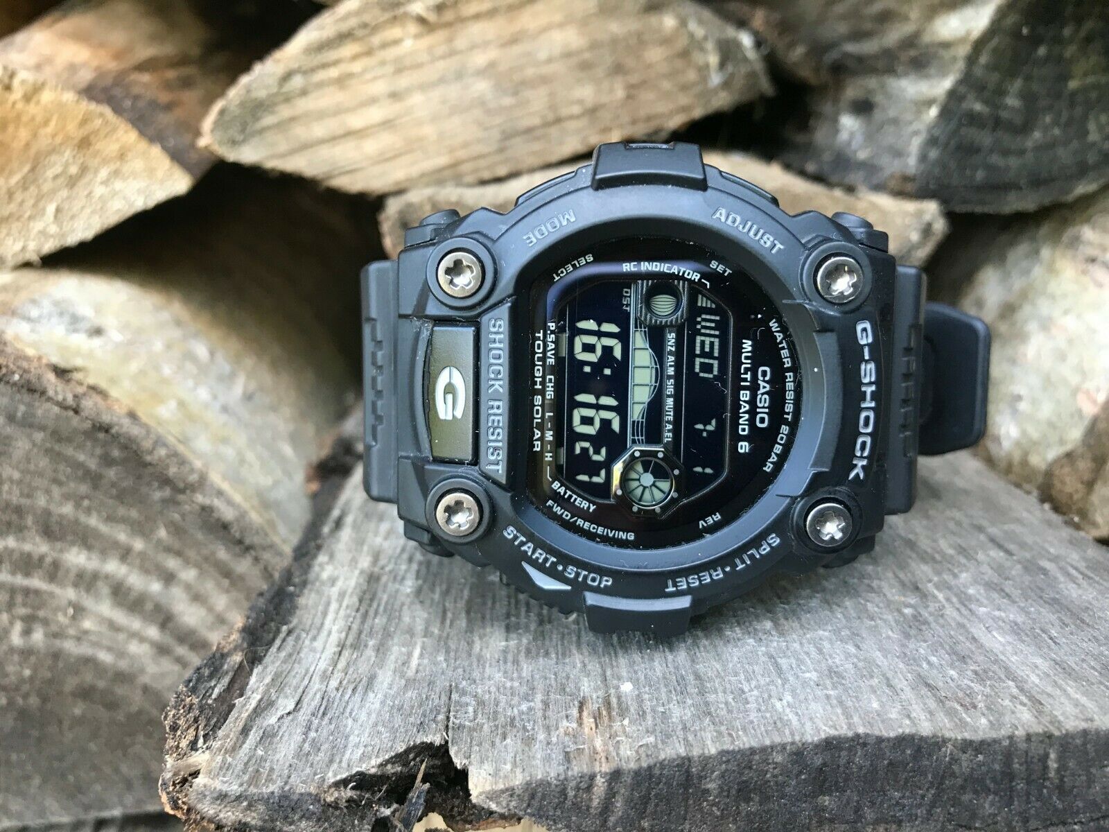 Casio G-Shock GW-7900B-1ER 3200 Tough Solar Multi Band 6+Box+Tin+