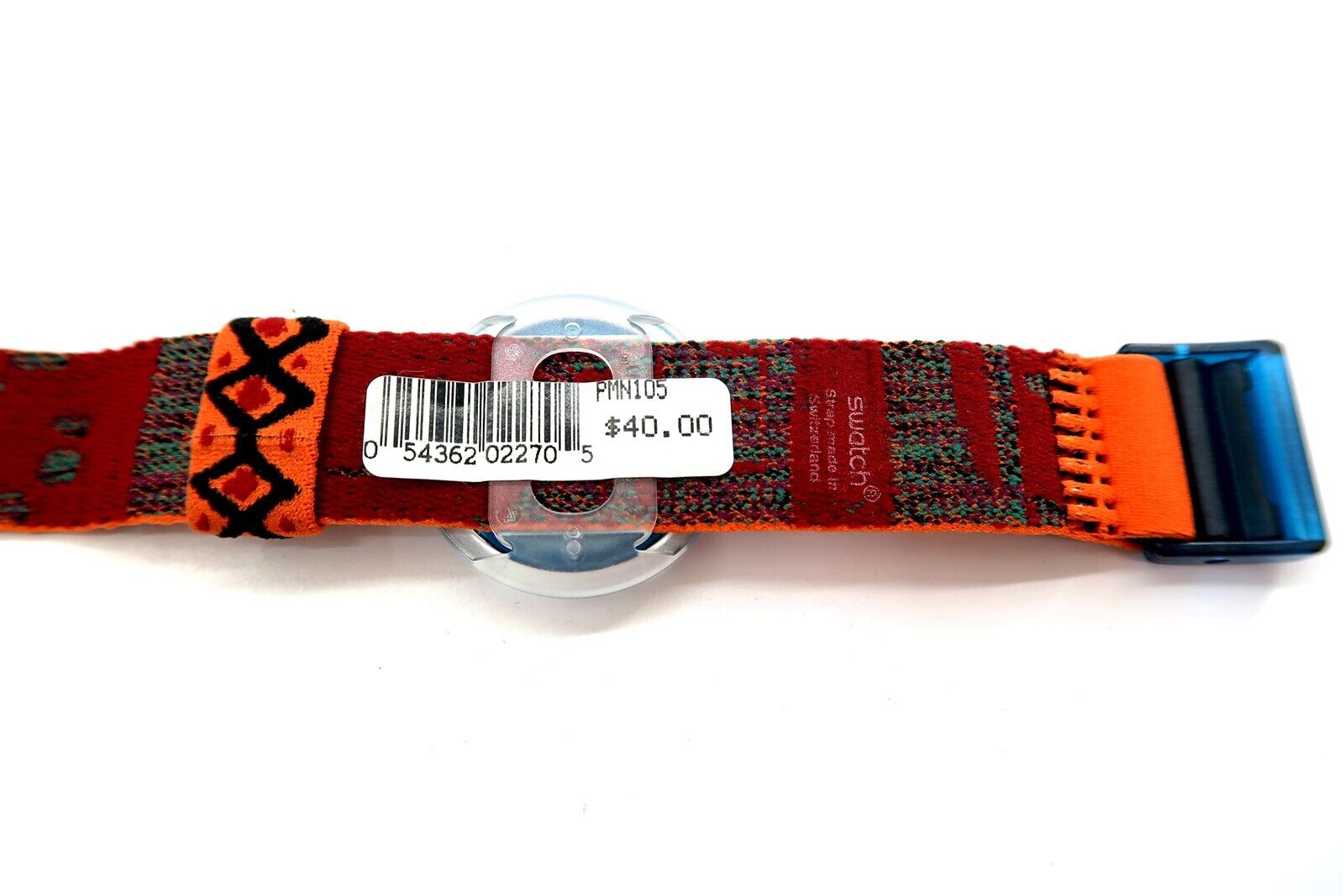 VINTAGE Swatch Originals POP MIDI Watch PMN105 Tappeto 1996 RARE! Swatch Pop Watch TAPPETO Morocco PMN105 New Old Stock 1996  main image 2