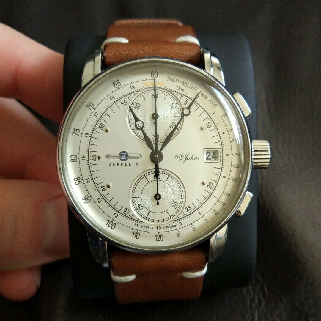 Zeppelin 8670-1 Made in Germany Chronograph men's watch