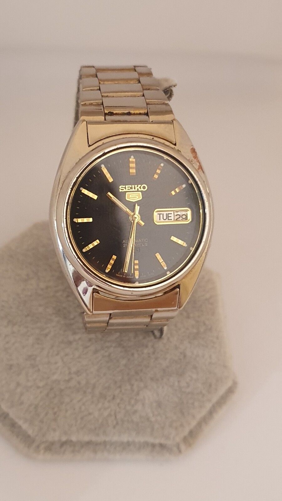 SEIKO 5 VINTAGE 17 JEWELS D&D 7009-3040 A2 AUTOMATIC MEN'S WRIST