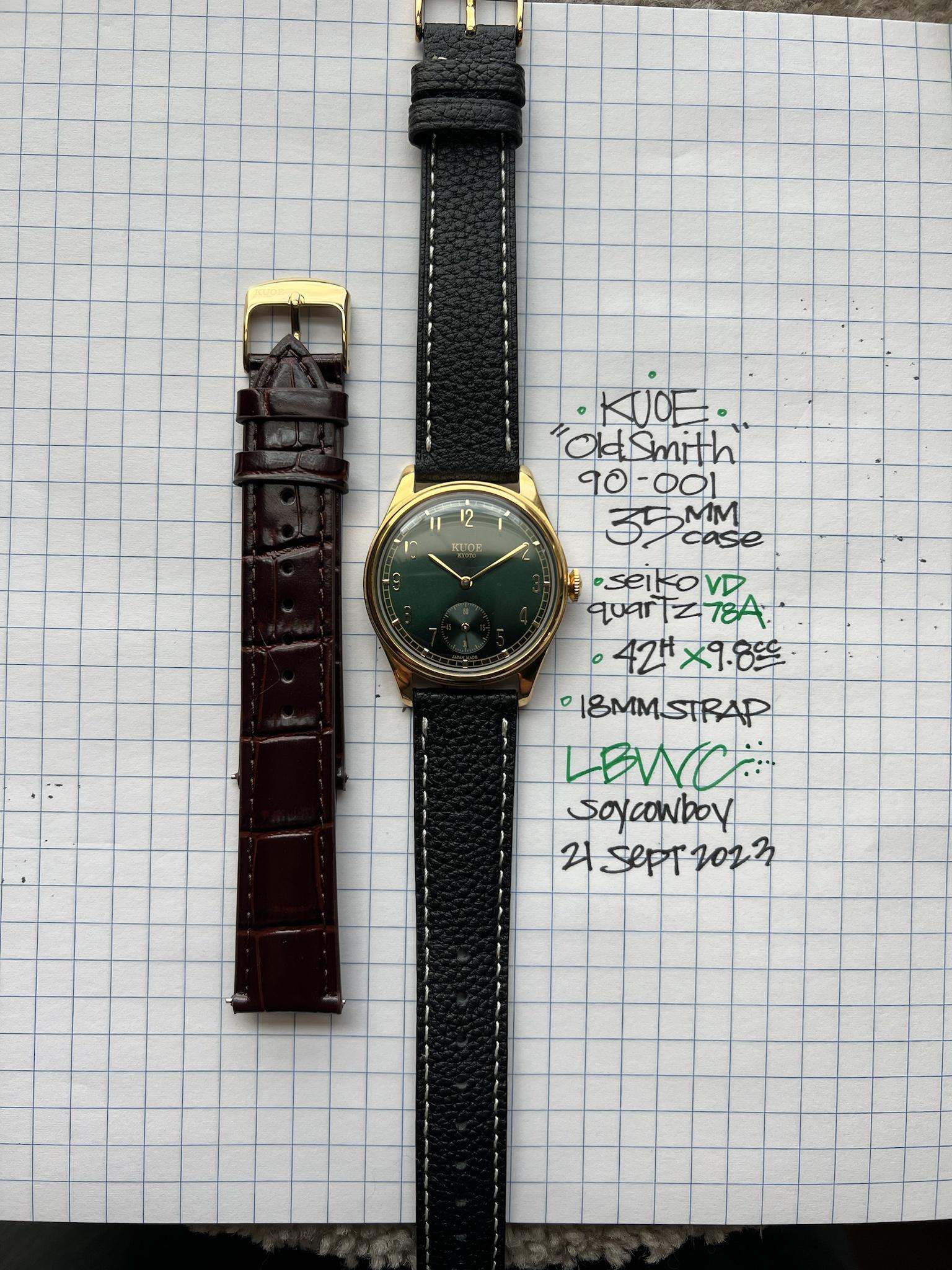 WTS] Kuoe Old Smith 90-001 | WatchCharts Marketplace