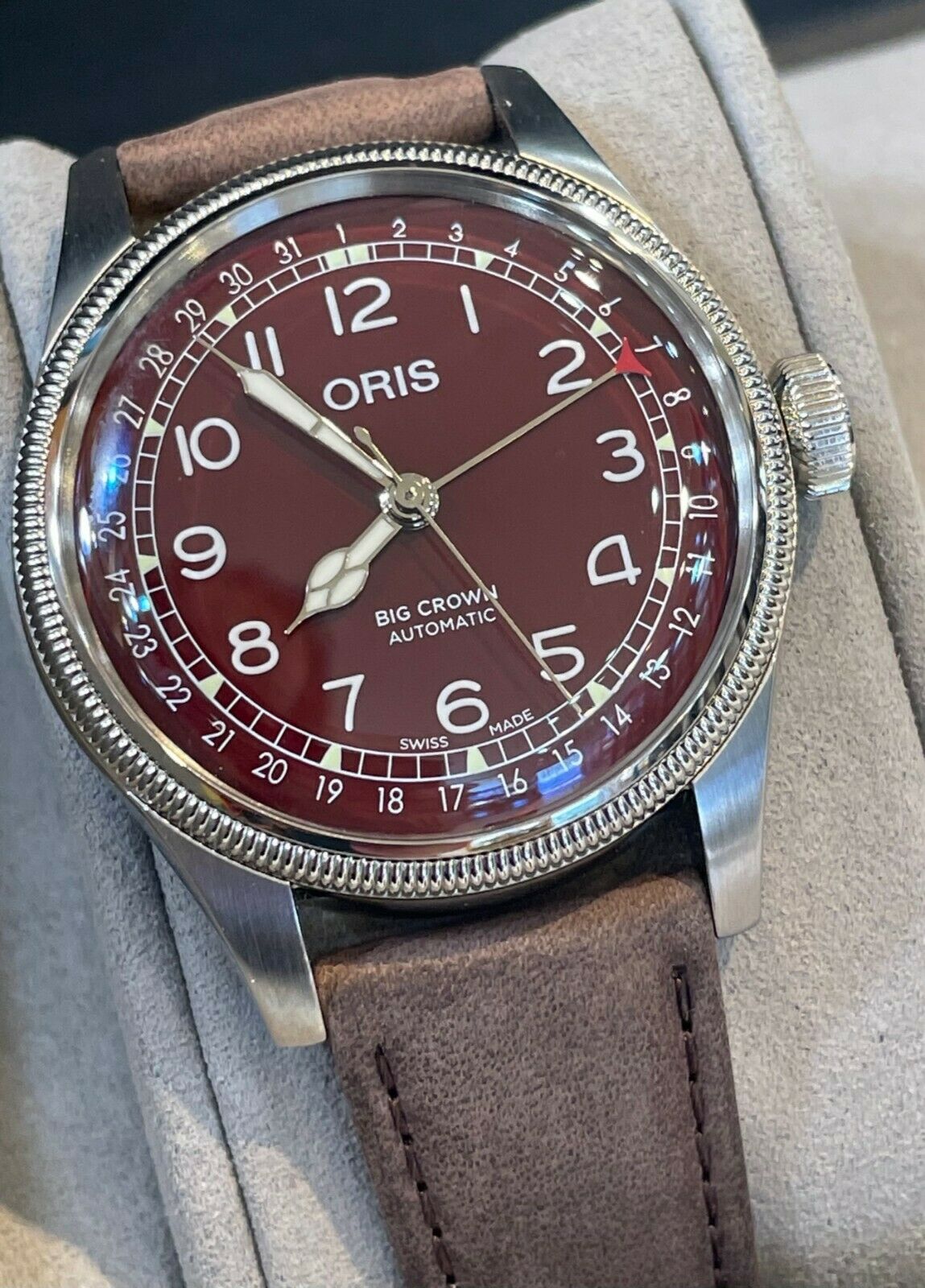 Oris Big Crown Pointer Date Red Men s Watch 01 754 7741 4068 07 5