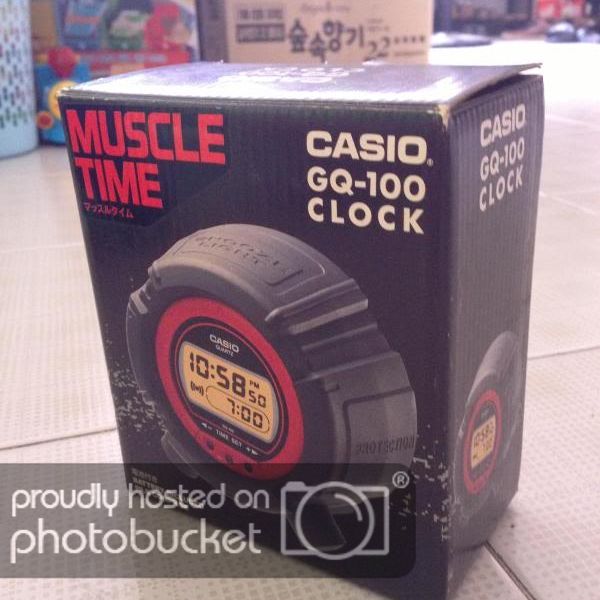 FS: BNIB CASIO Clocks Muscle Time GQ-100 GQ-200 & GQ-1000 FS: BNIB CASIO Clocks Muscle Time GQ-100 GQ-200 & GQ-1000