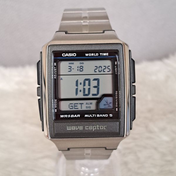Casio Wave Ceptor World Time WV-59J Digital Watch | WatchCharts Marketplace