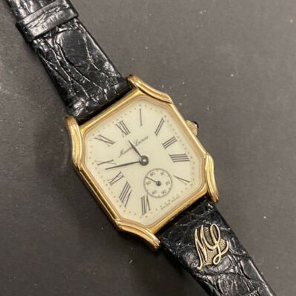 Ladies vintage MAURICE LACROIX Gold Plated Manual Wind Mechanical watch